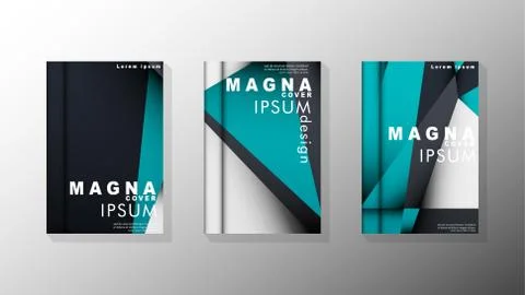 Gradient minimal geometric pattern. background design of the triangle cover 스톡 일러스트