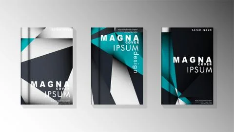 Gradient minimal geometric pattern. background design of the triangle cover 스톡 일러스트