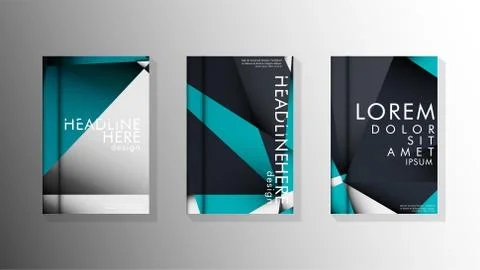 Gradient minimal geometric pattern. background design of the triangle cover 스톡 일러스트