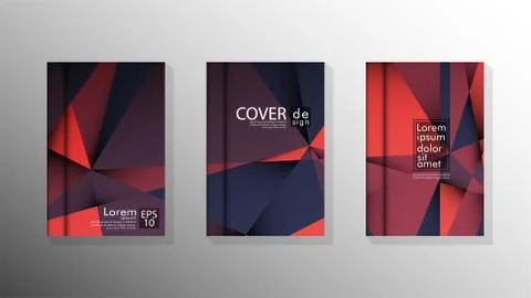 Gradient minimal geometric pattern. design a triangular cover background with 스톡 일러스트