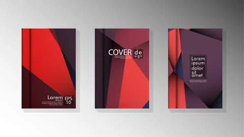 Gradient minimal geometric pattern. design a triangular cover background with イラスト素材