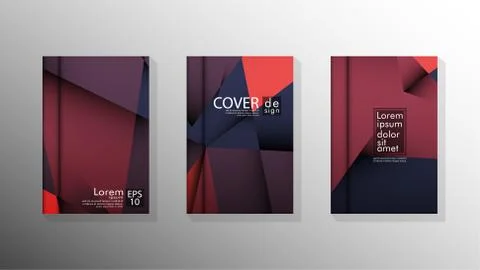 Gradient minimal geometric pattern. design a triangular cover background with イラスト素材