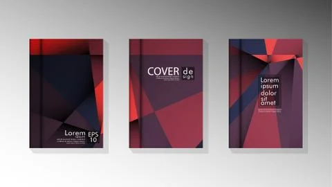 Gradient minimal geometric pattern. design a triangular cover background with イラスト素材