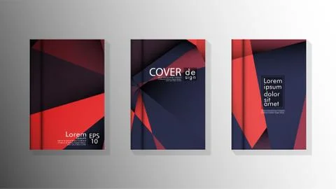 Gradient minimal geometric pattern. design a triangular cover background with 스톡 일러스트