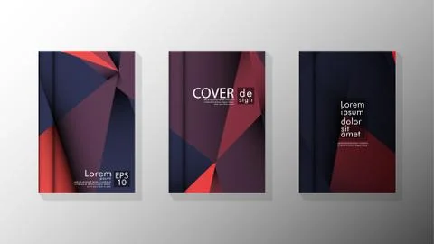 Gradient minimal geometric pattern. design a triangular cover background with イラスト素材