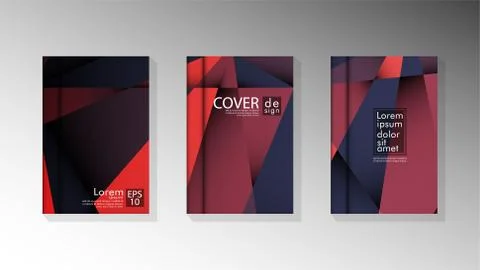 Gradient minimal geometric pattern. design a triangular cover background with イラスト素材