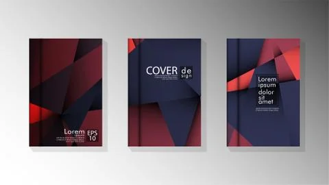 Gradient minimal geometric pattern. design a triangular cover background with イラスト素材
