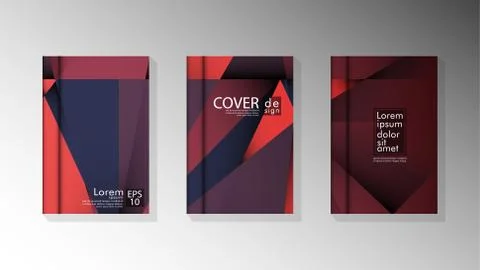 Gradient minimal geometric pattern. design a triangular cover background with イラスト素材