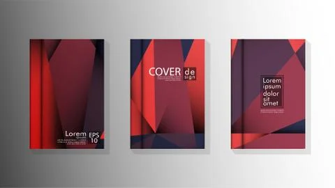 Gradient minimal geometric pattern. design a triangular cover background with 스톡 일러스트