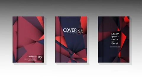 Gradient minimal geometric pattern. design a triangular cover background with イラスト素材