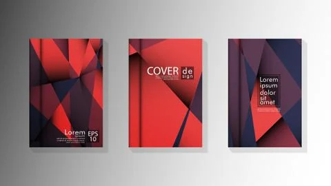 Gradient minimal geometric pattern. design a triangular cover background with イラスト素材
