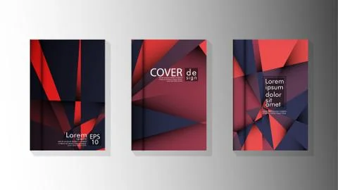 Gradient minimal geometric pattern. design a triangular cover background with イラスト素材