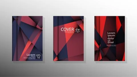 Gradient minimal geometric pattern. design a triangular cover background with イラスト素材