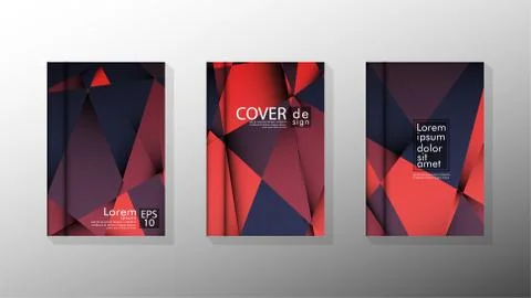 Gradient minimal geometric pattern. design a triangular cover background with イラスト素材