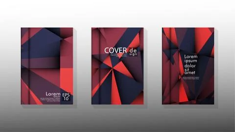 Gradient minimal geometric pattern. design a triangular cover background with イラスト素材