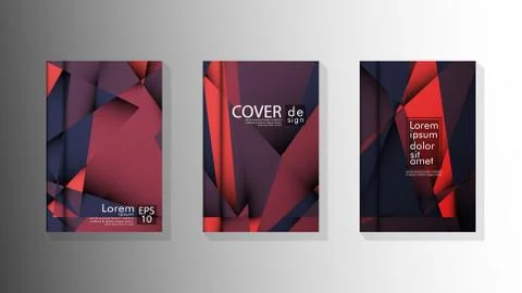 Gradient minimal geometric pattern. design a triangular cover background with イラスト素材