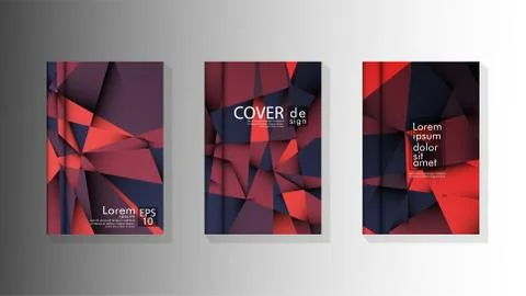 Gradient minimal geometric pattern. design a triangular cover background with イラスト素材