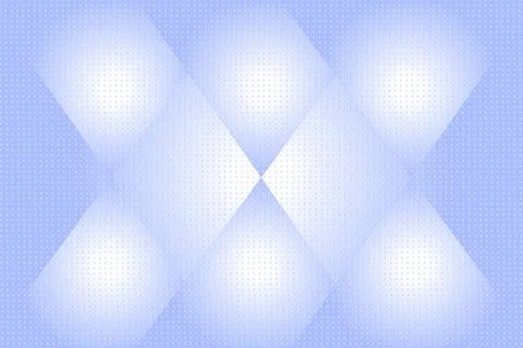 Gradient monochrome background blue-white with geometric three-angle elements Stock Illustration