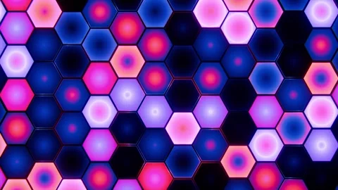 Gradient mosaic effect modern aesthetic background loop animated Stock Footage 328169112