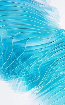 Gradient multilayer glass background, 3d rendering. Stock Illustration