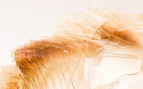 Gradient multilayer glass background, 3d rendering. Stock Illustration