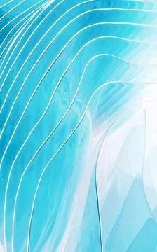 Gradient multilayer glass background, 3d rendering. Stock Illustration