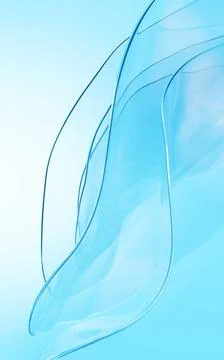 Gradient multilayer glass background, 3d rendering. Stock Illustration