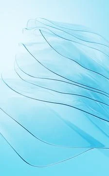 Gradient multilayer glass background, 3d rendering. Stock Illustration