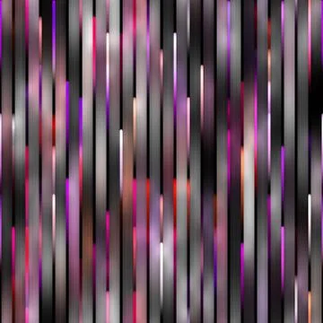 Gradient Neon Motion Lines. Seamless Multicolor Pattern Stockillustratie