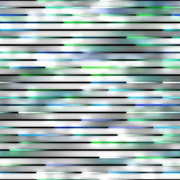 Gradient Neon Motion Lines. Seamless Multicolor Pattern イラスト素材