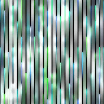 Gradient Neon Motion Lines. Seamless Multicolor Pattern Illustrazione stock