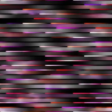 Gradient Neon Motion Lines. Seamless Multicolor Pattern イラスト素材