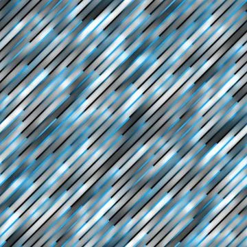 Gradient Neon Motion Lines. Seamless Multicolor Pattern Stock Illustration