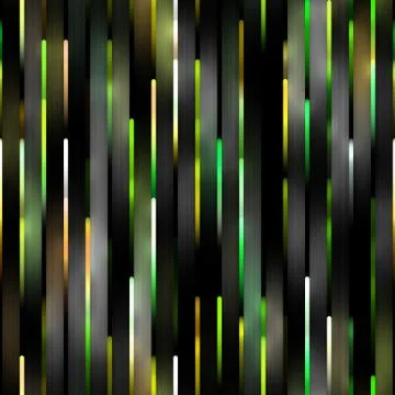 Gradient Neon Motion Lines. Seamless Multicolor Pattern Stock Illustration