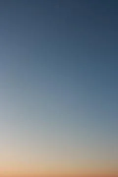 Gradient. Night sky as background. Clear evening sky without clouds. Stock Photos