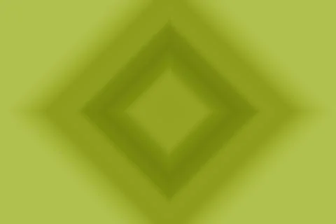 Gradient Olive Green Multi-layers Diamond Square Frames for Abstract Background Stock Illustration