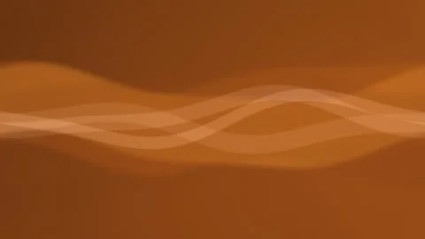 Gradient orange layers ripple with translucent wavy lines 스톡 동영상 330059311