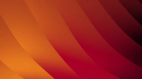 Gradient of orange red and black flowing shapes ideal for abstract background Stock Footage 317965810