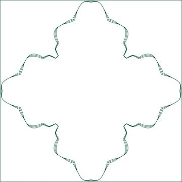 Gradient Outline Green Pattern Blur Future Multiple Use Shiny Piece Element.. Stock Illustration