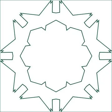 Gradient Outline Green Pattern Blur Future Multiple Use Shiny Piece Element.. 스톡 일러스트