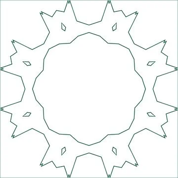 Gradient Outline Green Pattern Blur Future Multiple Use Shiny Piece Element.. 스톡 일러스트