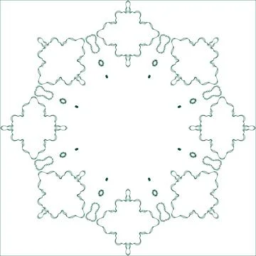 Gradient Outline Green Pattern Blur Future Multiple Use Shiny Piece Element.. 스톡 일러스트