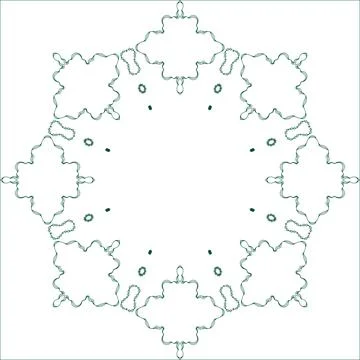 Gradient Outline Green Pattern Blur Future Multiple Use Shiny Piece Element.. Stock Illustration