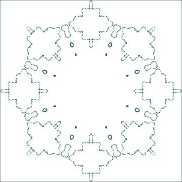 Gradient Outline Green Pattern Blur Future Multiple Use Shiny Piece Element.. Stock Illustration