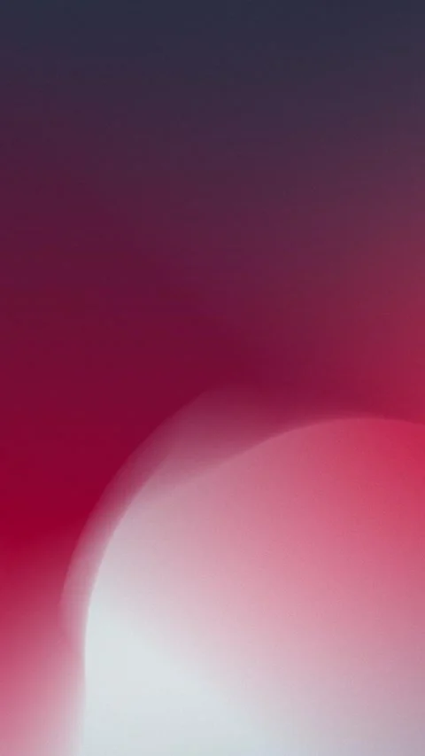 Gradient overlap with teal, green, and burgundy. Smooth curved lines. Seamless Vídeo Stock 309701569