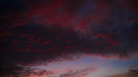 Gradient Overlay Orange Sky Evening Sunset Sunrise Pastel Soft Effect Stock-Fotos