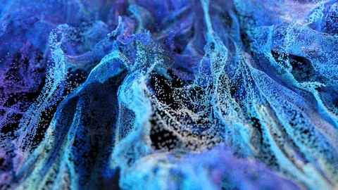 Gradient particles background Stock Photos