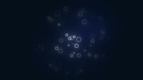 Gradient-Particles-bubble Stock Footage 275896457