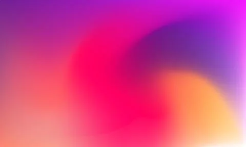 Gradient pastel background color motion purple pink orange backdrop Stock Illustration