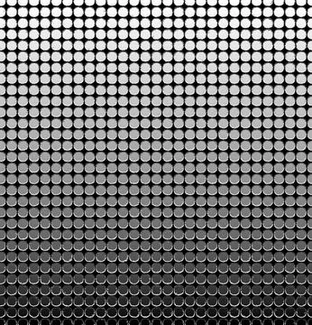 Gradient pattern forming a textured background with rounded shapes Illustrazione stock